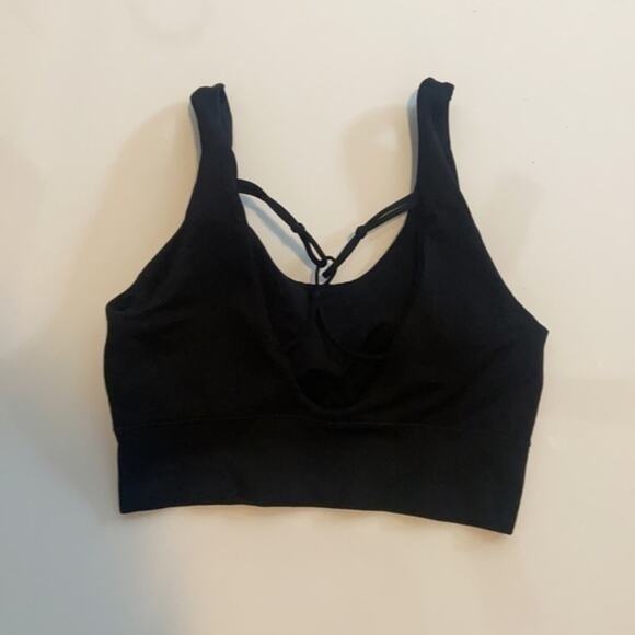 ProFit Black Padded  Seamless Sports Bra - Small - Picture 3 of 4